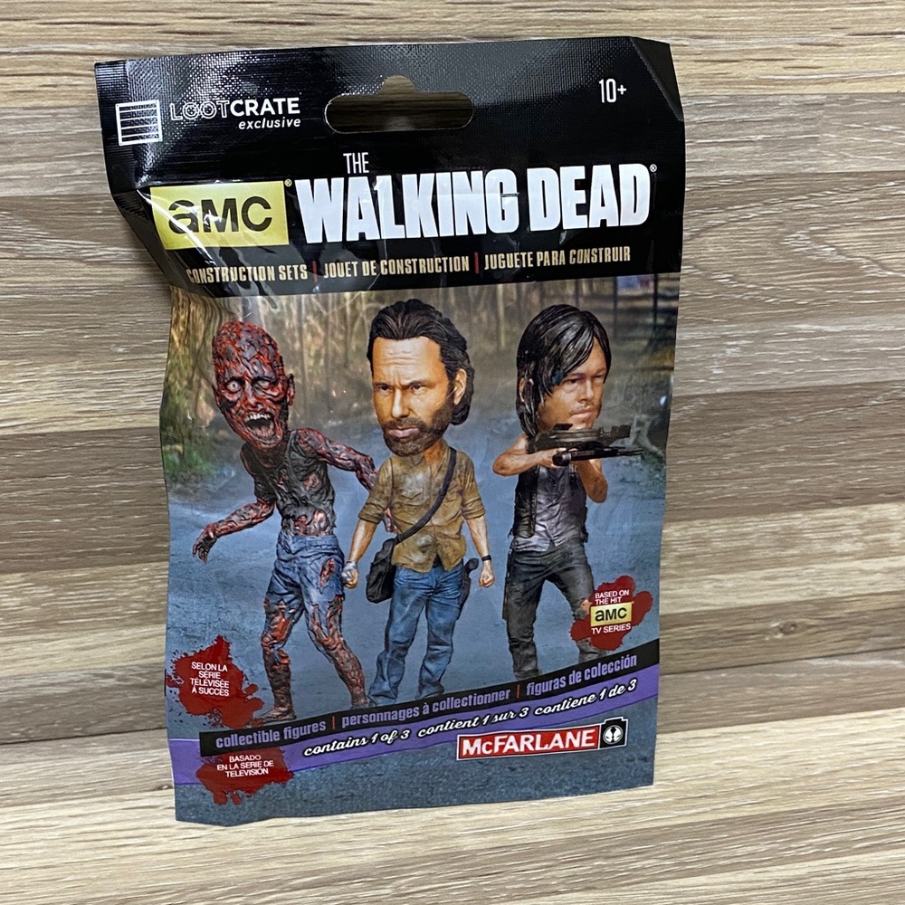 The Walking Dead Figures blind bag mcfarlane toy collectible zombies